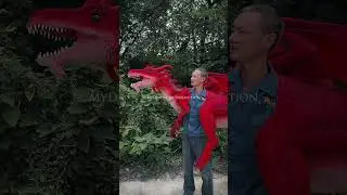 This Red Dragon Puppet is Your Next Best Friend! 🐉#dragon #handpuppets