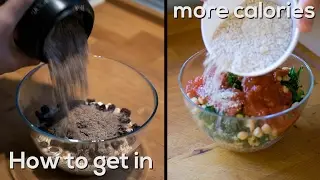 How to Pack More Calories into Meals - Gain Weight