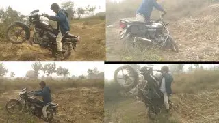 Stunt pe stunt kiya Aaj bike palat jata आज बाइक पलक जाती 