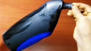 Best out of waste-penguin with Harpic bottle
