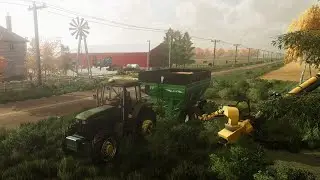 Soybean Harvest | Midwest Horizon | FS22 Realistic Gameplay