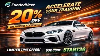 FundedNext 20% OFF Offer | Ab Capital ki Tension Khatam 🚀 #fundednext