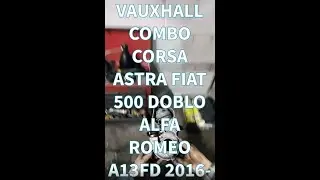 Turbo repair Vauxhall combo Corsa 1.3 A13FD 2016 - later model Fits fiat 500 fiat doblo alfa romeo