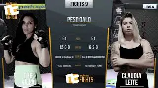 The Killa Priscila De Souza Vs Claudia Leite NCF 9 WMMA Curitiba Brazil Nacao Cyborg Fights