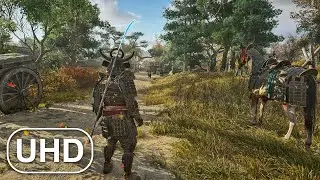 Yasuke Brutal Combat on Amagasaki Castle | AC Shadows Ultimate 4K ULTRA HD Gameplay