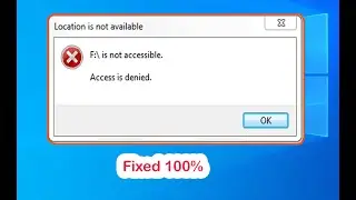 How to Fix USB is not Accessible and USB Access is denied Error