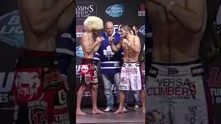 Nicest Khabib's staredown 🤗 #ufc #mma