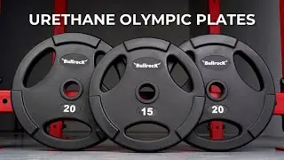 Urethane Olympic Plates | Tri Grip Weight Plates
