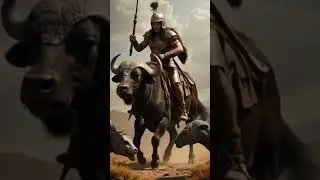 War Buffaloes of the Storm Tribe #ai #shorts #fantasy  #tribes