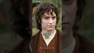 O Senhor dos An&eacute;is: A Sociedade do Anel (2001-2025) Elenco Antes e Agora #antesedepois #thenandnow