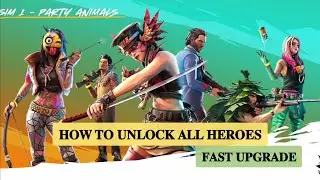 Wild arena survivors how to unlock all heroes,fast upgrade