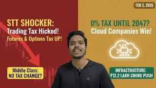 Poor Budget for the Poor | Nirmala Sitaraman Saree | Tax free till 2047 | Budget 2026 