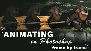 Animating in Photoshop (Frame-by-Frame): Step by Step Tutorial