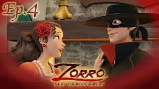 TWO REBEL HEARTS | Zorro the Chronicles | Episode 4 | Superhero cartoons