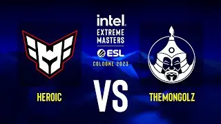 Heroic vs. TheMongolz - Map 2 [Overpass] - IEM Cologne 2023 - Group A