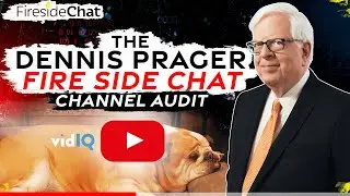 YouTuber Reviews Dennis Prager's Fire Side Chat... Channel Audit + YouTube SEO Tutorial