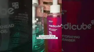 [medicube] Double Cleanse to Glow Duo | Zero Pore Blackhead Deep Cleansing Oil & PDRN Jelly to Foam