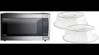 Panasonic microwave & Nordic Ware cover Review - Pros & Cons - Panasonic Microwave Oven