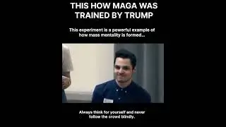 This Mind-Blowing Experiment Explains Why Trump Still Leads the MAGA Movement