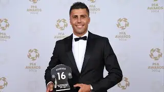 🏆 Rodri: PFA Team of the Year #PFAawards #mancity