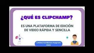 Videotutorial Clipchamp