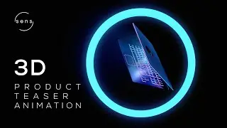 Alienware Gaming Laptop Concept | 3D Product Teaser Animation by Sens Visuals