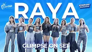 PPOP Girl Group Raya on JuanCast | Glimpse on Set