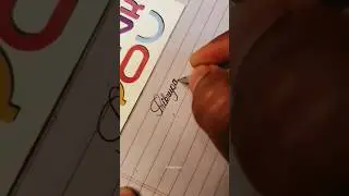 Name | Cursive #shorts #youtubeshorts #viral #calligraphy #artisticrony