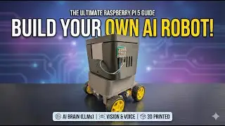 Build Your Own Jarvis: Fully Offline AI Robot with Raspberry Pi 5 (Vision, Voice & Autonomous)