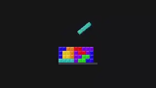 A preloaded as an endless game of Tetris!