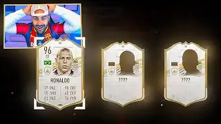 OMG!! WE PACKED 96 RONALDO!! FIFA 21 10x ICON PRIME OR MID PLAYER PICK PACK!!