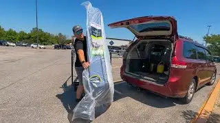 A Perfect Minivan Camper Bed #travel #camping #campervan  #minivancamper