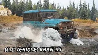 SnowRunner | KHAN 39 Marshall | Exploring Michigan Smithville Dam | Ultra Settings PC RAW Gameplay