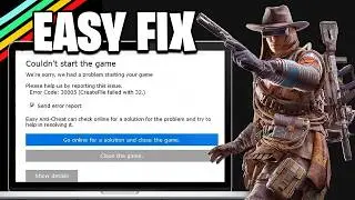 Fix ARC Raiders Couldn't Start The Game (Error Code: 30005)
