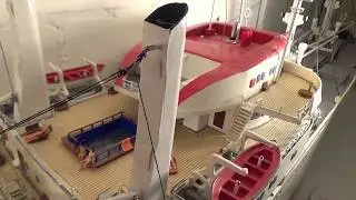 Frachtschiff CAP SAN DIEGO im Massstab 1:100