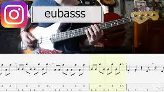 The Buggles - Video Killed The Radio Star BASS COVER + PLAY ALONG TAB + SCORE