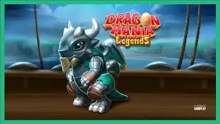 Dragon Mania Legends in 3 Minute Gameplay | Melvin Dragon (Recommended Breeding)