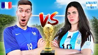 WK FINALE VOETBAL CHALLENGE! *FRANKRIJK vs ARGENTINIË* #510