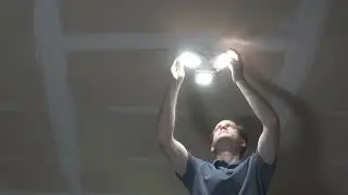 Сверхяркий свет Living Glow на 360 градусов с движением и летучей мышью...