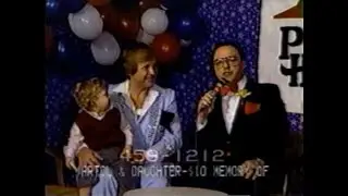 HAZLETON CANCER TELETHON -  Bobby Z interview with Jan Lewandowski (Jan Lewan) 1988