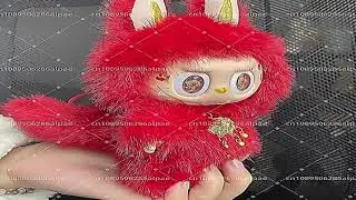 Hot Sale Monster Labubu Zimomo Angel Diy Doll Figure Vinyl Pendant Doll Model Toy Replica