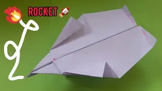 Boomerang paper airplane, aeroplane video, plane banana, paper boomerang,jet rocket banana#jet