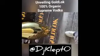 Unveiling 100% Organic GoldLok Supreme Vodka