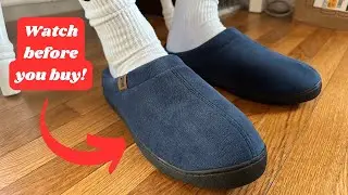 Review: Merrimac Men's Memory Foam Slippers