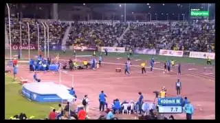 400 metros vallas masculino - D.L. Doha 2013