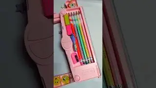 Latest Mechanical pencil case pencilbox, unicornpen, pencil emoji eraser, #shortsvideo #backtoschool