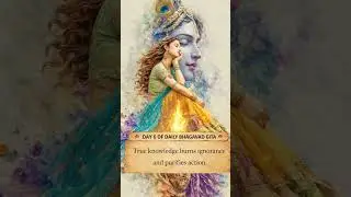 Day 6 Message. Radha Krishna #dailymotivation #innerpeace