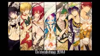 Nightcore [ Magi ] The Labyrinth of Magic Opening 1 Full
