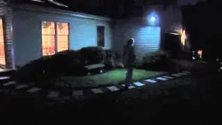 MAXSA Innovations 40225 Solar Powered Motion Activated 80 LED Security Floodlight, Off White 2
