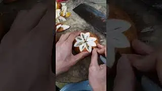 How to Make Amazing Simple Fruit Art &ndash; Easy and Satisfying Carving Trick!
